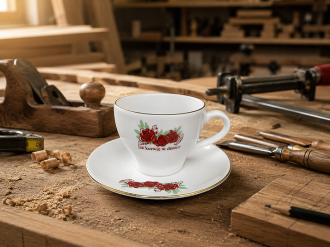 Porcelana, która buduje markę. Jak filiżanki z nadrukiem mogą stać się produktem marki własnej?